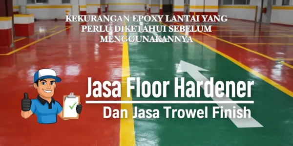 Kekurangan Epoxy Lantai yang Perlu Diketahui Sebelum Menggunakannya