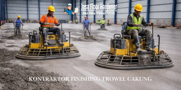 Kontraktor Finishing Trowel Cakung untuk Lantai Gudang dan Industri