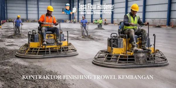 Kontraktor Finishing Trowel Kembangan Bergaransi dan Tahan Lama