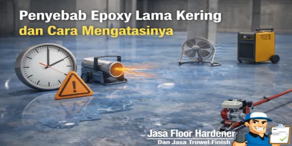 Penyebab Epoxy Lama Kering dan Cara Mengatasinya